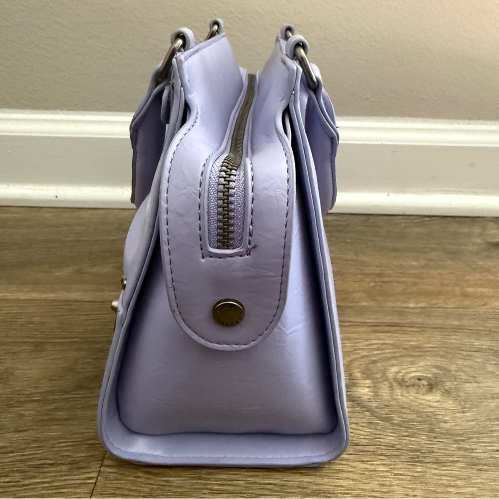 NWOT Steve Madden Brhen Digital Lavenda Faux Leather Crossbody Handbag - Picture 4 of 12